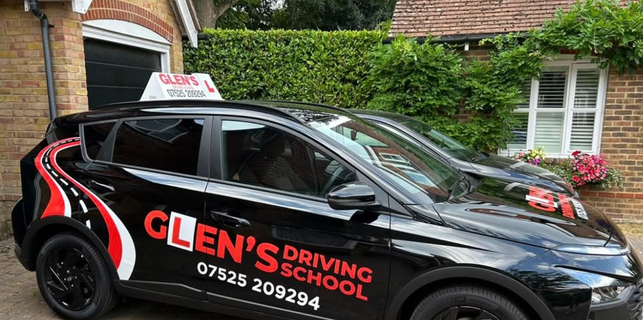 Glen's Driving School tuition car